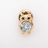 New Rhinestone-Studded Owl Swan Cherry Small Brooches Nhdp148727