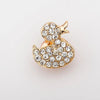 New Rhinestone-Studded Owl Swan Cherry Small Brooches Nhdp148727