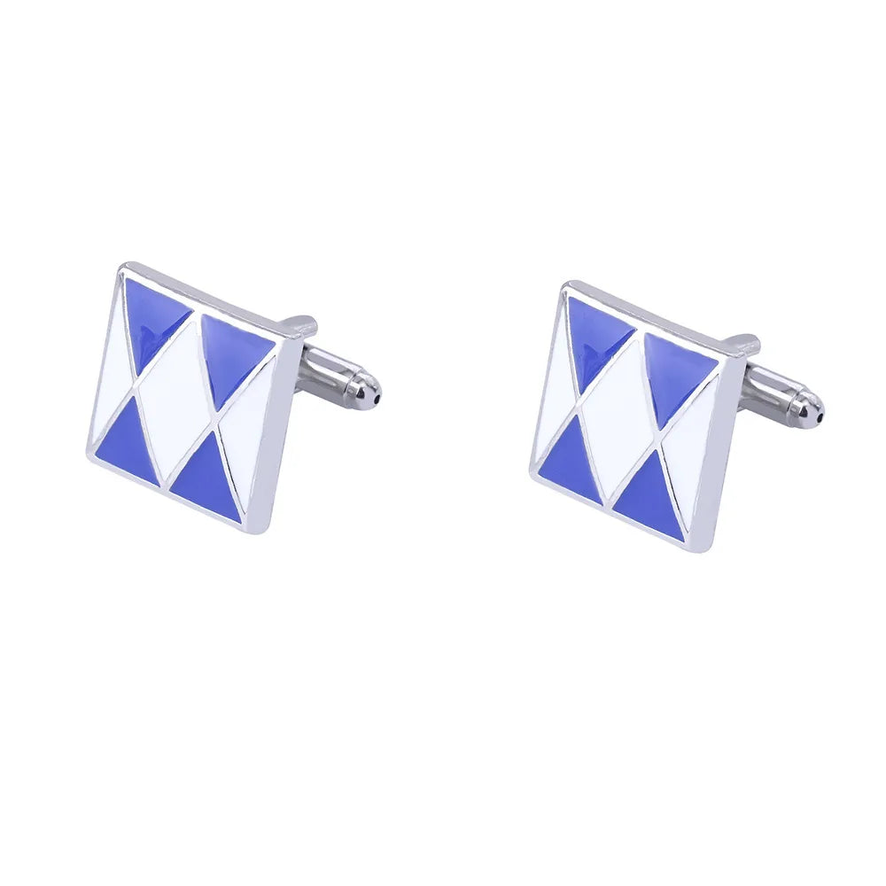 New Drip Oil Men'S Cufflinks To Buckle Fashion Diamond-Studded Metal Cuff Nails