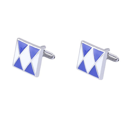 New Drip Oil Men'S Cufflinks To Buckle Fashion Diamond-Studded Metal Cuff Nails