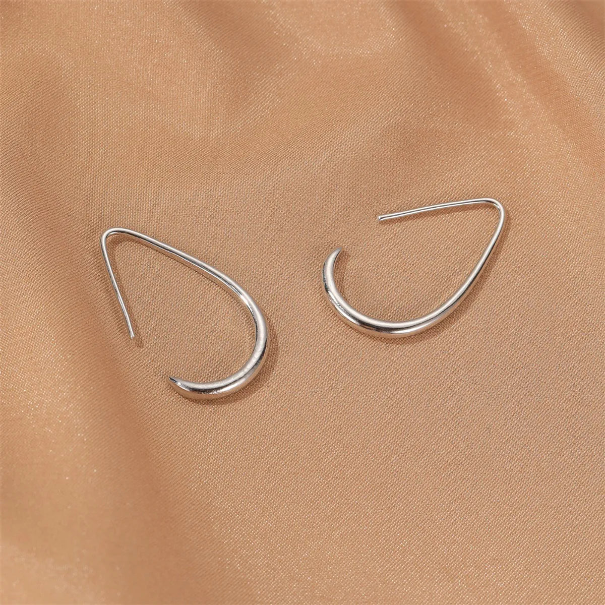 New Earrings Simple Water Drop Earrings Geometric Earrings Ear Hook Earrings Wholesale Gooddiy