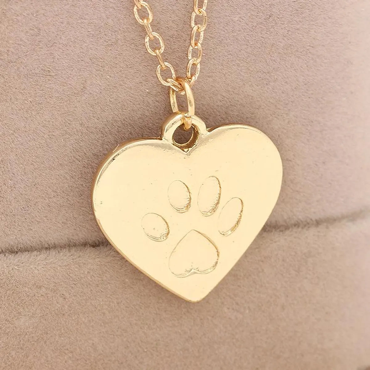 Fashion Heart Alloy Plating Women's Necklace