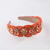 New Fashion European And American Style Baroque Diamond-Encrusted Rice Beads Personalized Headband Ladies Prom Street Shot Gorgeous Hair Accessories Women