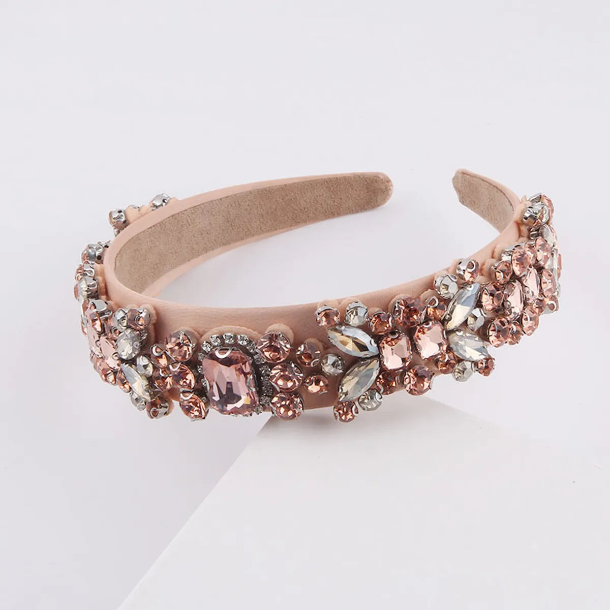 New Fashion Baroque Multicolor Diamond-Studded Rhinestone Headband