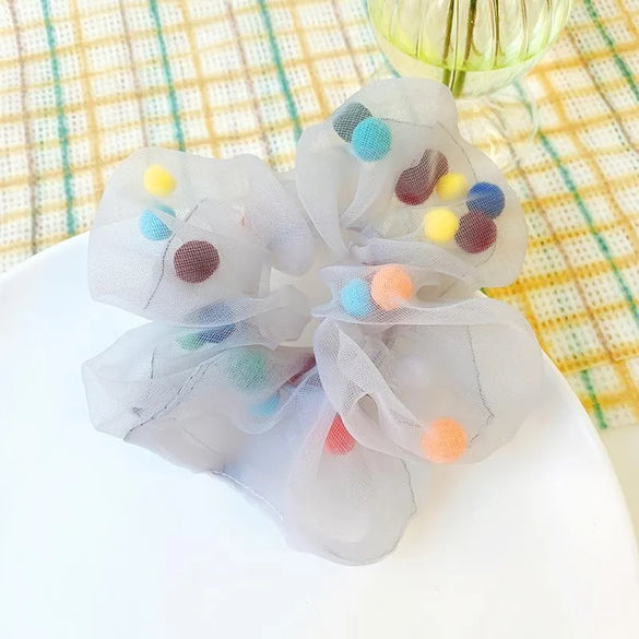 New Fashion Candy Color Elegant Wild Cheap Scrunchies Wholesale