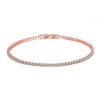 New Fashion Goldplated Zircon Alloy Bracelet For Ladies Set With Precious Stones Featuring Geometry Pattern