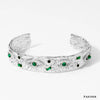 New Fashion Open Stainless Steel Bracelet With Geometric Design And Electroplating Treatment Simple Personality All Match Trendy Niche Design