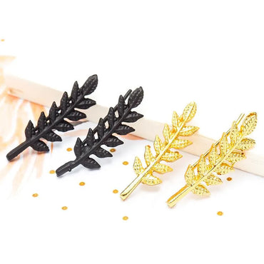 New Fashion Simple Leaf Shaped Leaf Shaped Ear Bone Clip Women Wholesale