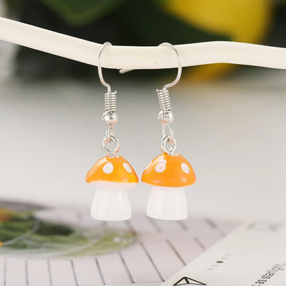 Cartoon Style Resin Earrings