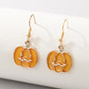 New Halloween Funny Pumpkin Ghosts Exaggerated Acrylic Earrings Wholesale