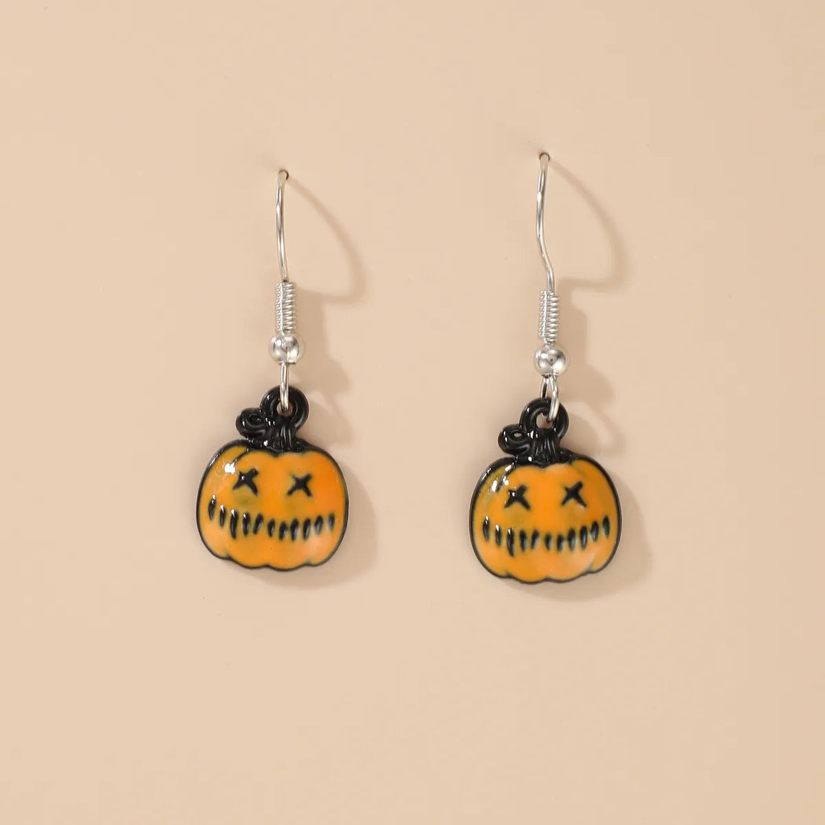 New Halloween Funny Pumpkin Ghosts Exaggerated Acrylic Earrings Wholesale