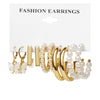 Fashion Letter Earrings