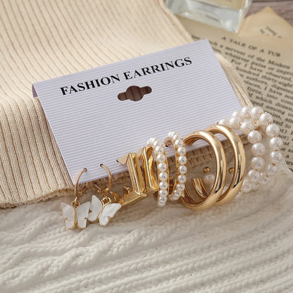 Fashion Letter Earrings