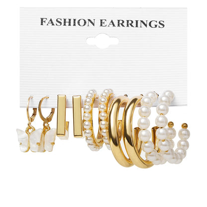 Fashion Letter Earrings