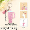 New Inspired By Tumbling Cup Keychain Flash Acrylic Gift For Cup Lovers