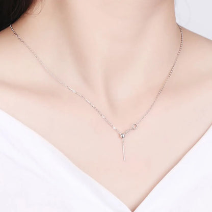 New Ladies Titanium Steel Necklace Simple Chain Clavicle Chain Diy Necklace Chain Wholesale Gooddiy