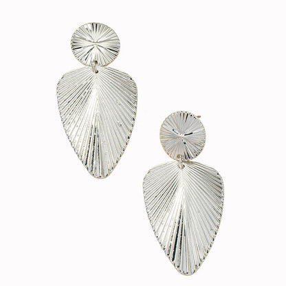 Lady Geometric No Inlaid Earrings