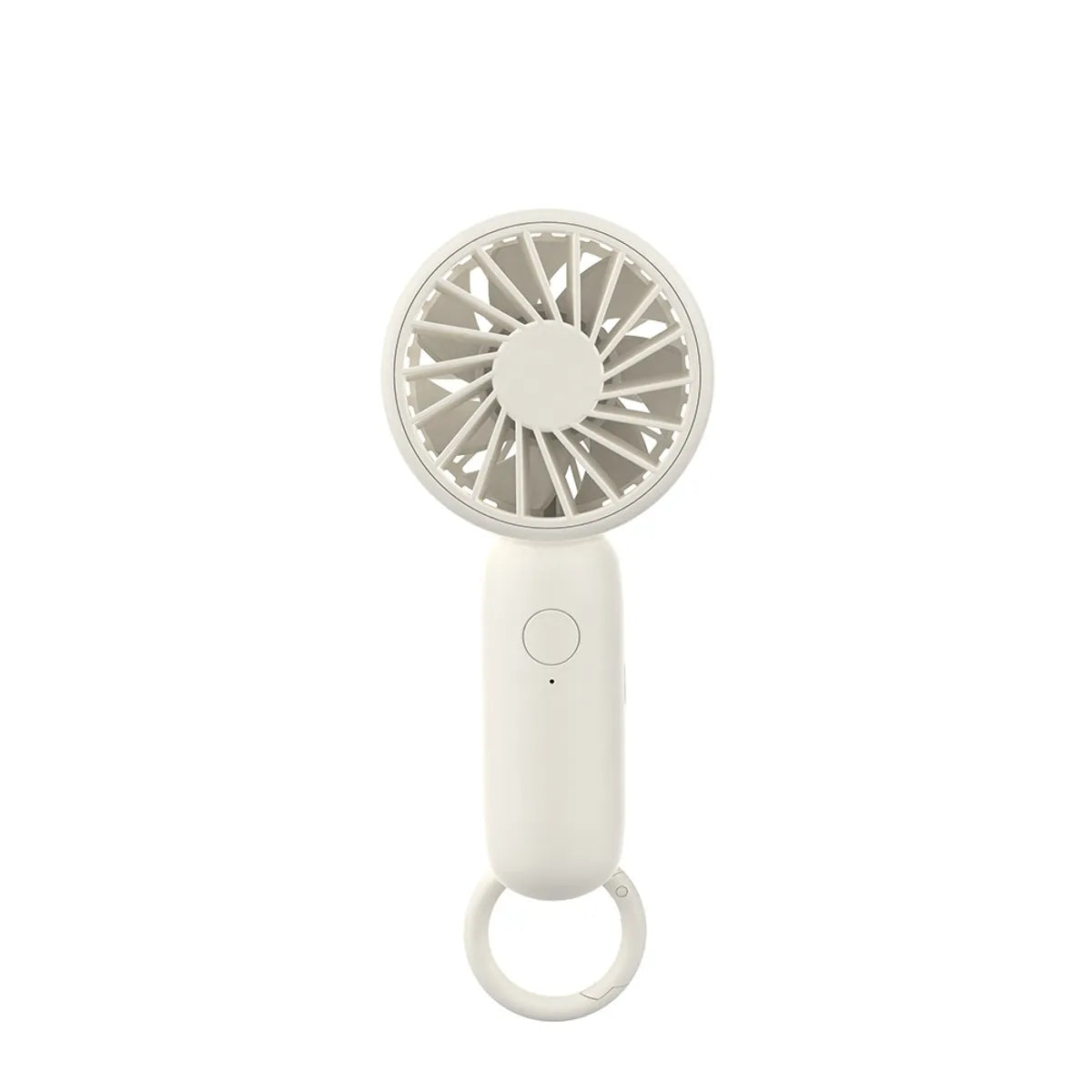 New Pocket Fan Handheld Mini Usb Charging Portable Carabiner Super Strong Wind Outdoor Fan Wholesale