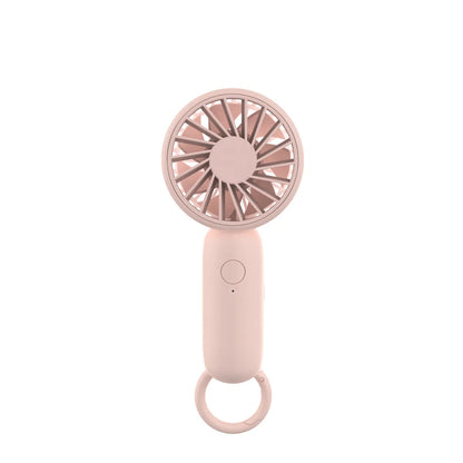 New Pocket Fan Handheld Mini Usb Charging Portable Carabiner Super Strong Wind Outdoor Fan Wholesale