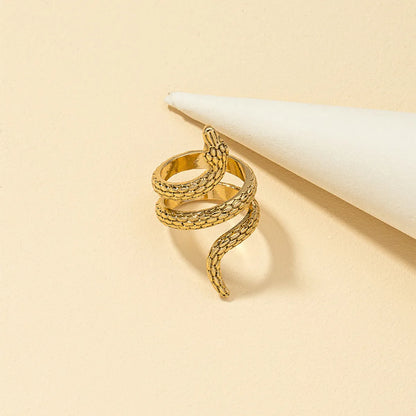 New Retro Snake Ring