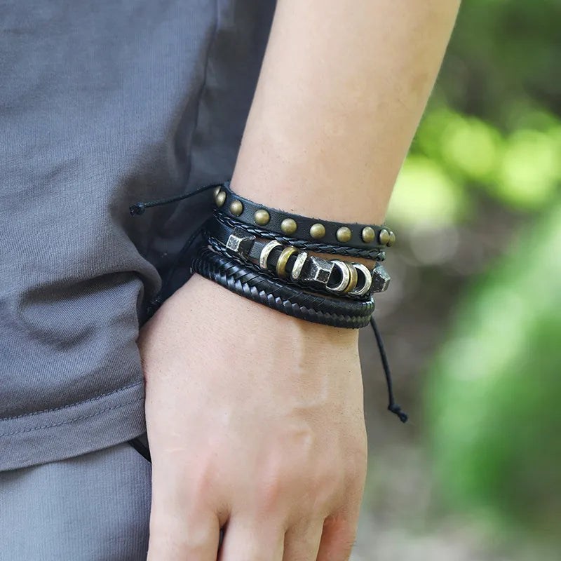 Fashion Geometric No Inlaid Unisex Bracelets