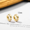 Retro C Shape Plating Alloy No Inlaid Earrings