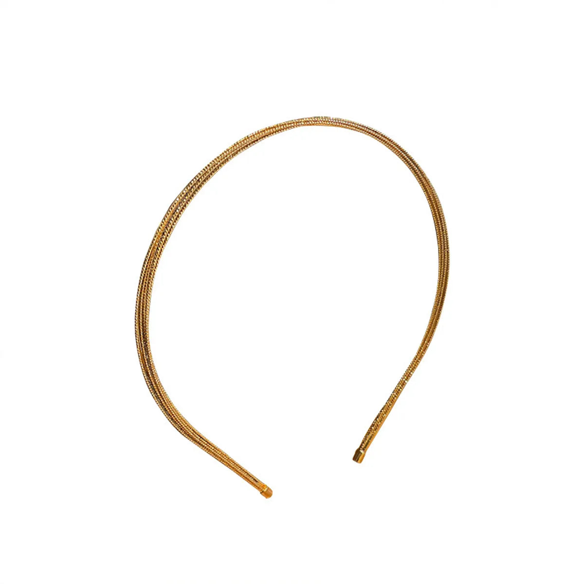 New Simple Gold Thin Headband Wholesale