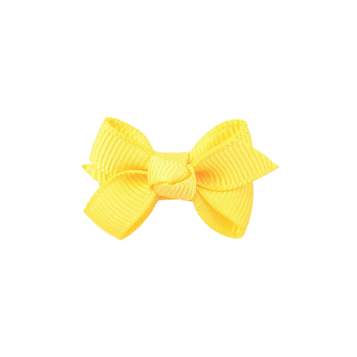 New Solid Color Bow Baby'S Hair Clip Set Wholesale Nihaojewelry