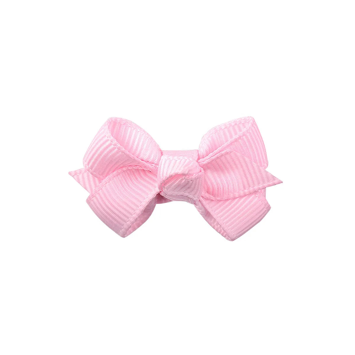 New Solid Color Bow Baby'S Hair Clip Set Wholesale Nihaojewelry