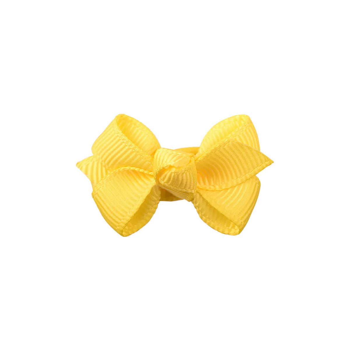 New Solid Color Bow Baby'S Hair Clip Set Wholesale Nihaojewelry