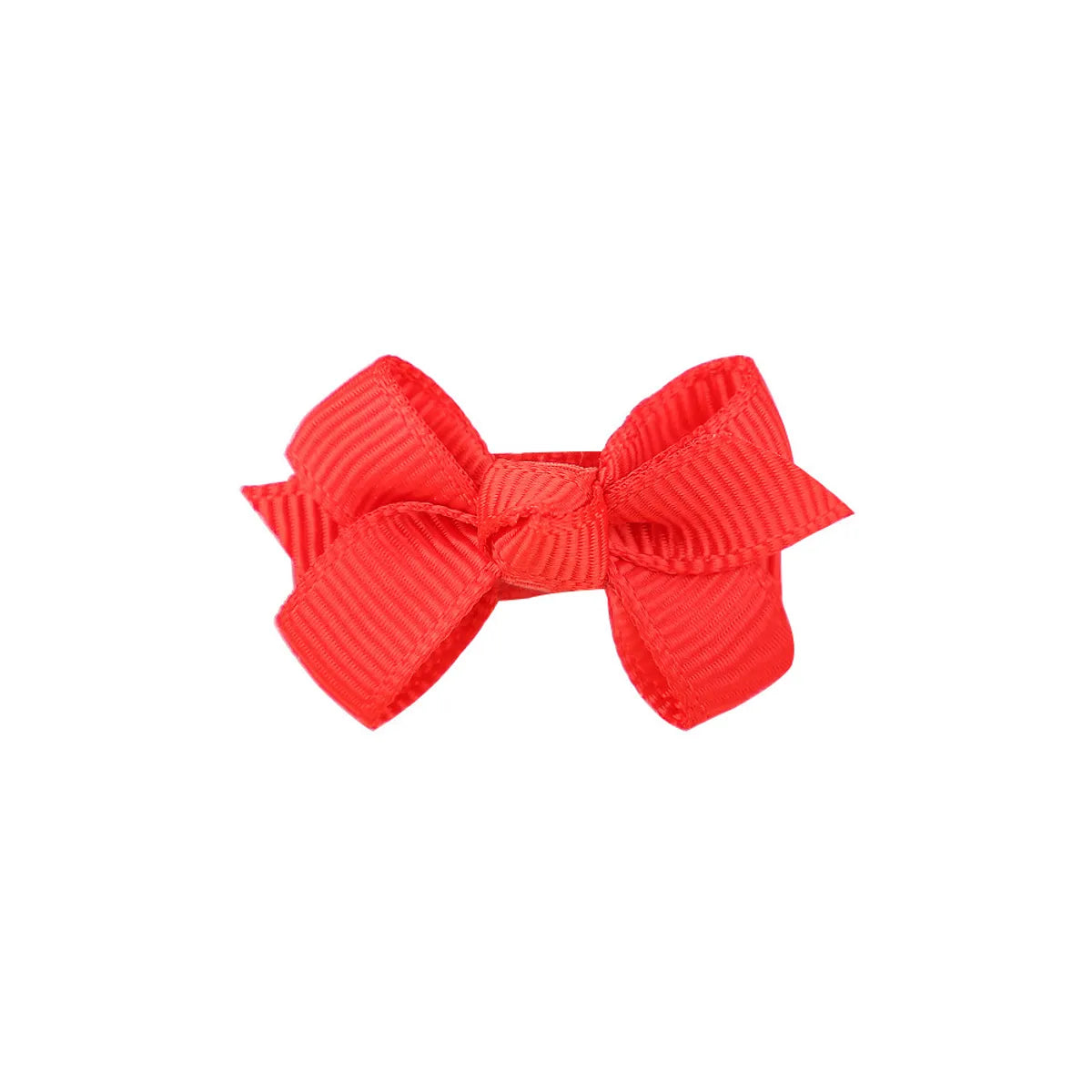 New Solid Color Bow Baby'S Hair Clip Set Wholesale Nihaojewelry