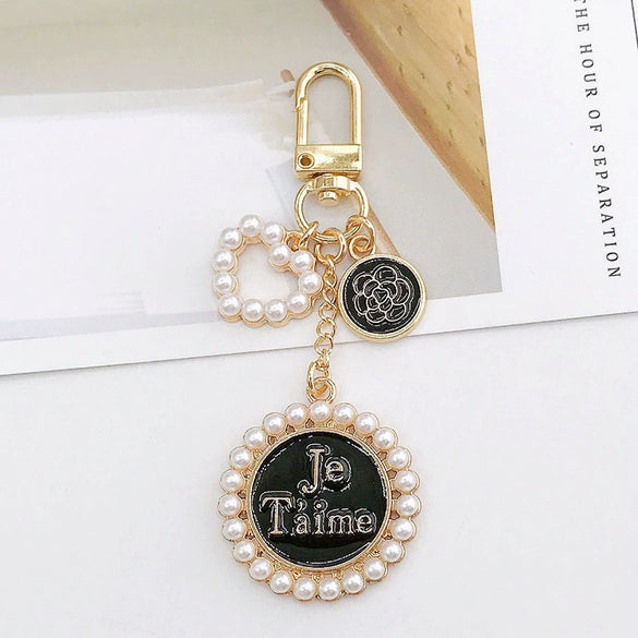 New Style Metal Airpods Protective Case Keychain Pendant With Electroplating For Women
