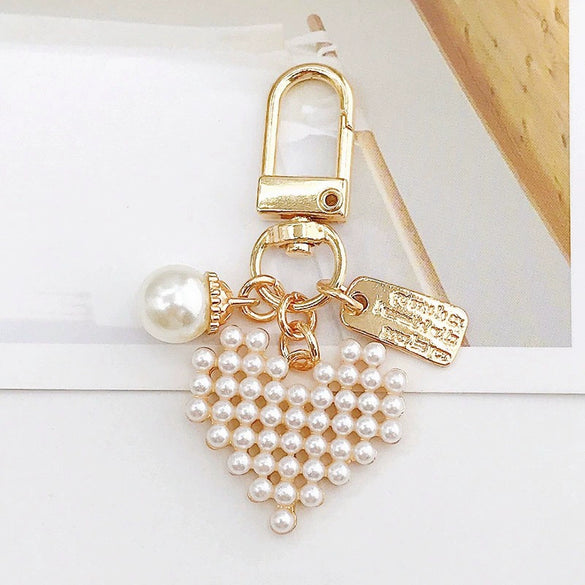 New Style Metal Airpods Protective Case Keychain Pendant With Electroplating For Women
