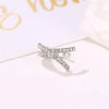 New Style Single Earless Ear Clip Ear Jewelry Personality Cross U-Shaped Ear Clip Retro Style Diamond Earrings Wholesale Gooddiy