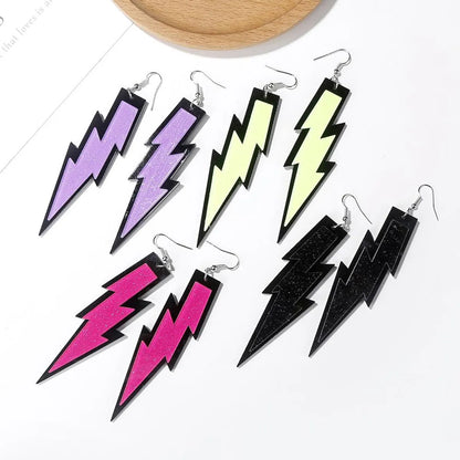 Fashion Lightning No Inlaid Earrings