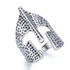 European Cross-Border Sold Jewelry Hip-Hop Fashion Personalized Punk Men'S Ring Hero Of Sparta Helmet Mask Ring