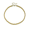 Niche Contrasting Color Mesh Twist Chain Stainless Steel Heavy Industry Punk Hiphop Clavicle Necklace With Electroplating
