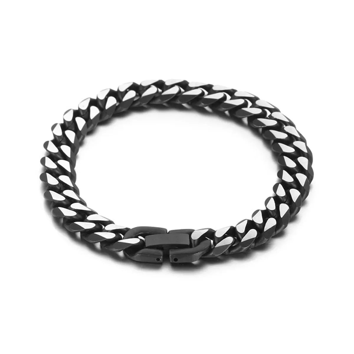 Fashion Geometric 304 Stainless Steel No Inlaid Unisex Bracelets