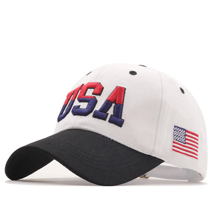 Nihaojewelry Fashion Letter Usa Embroidery Baseball Caps Wholesale