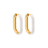 Nihaojewelry Jewelry Wholesale Fashion New Alloy Oil Drop U-Shaped Ear Buckle