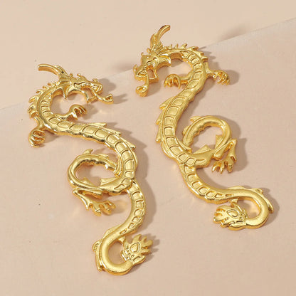 Fashion Animal Plating Alloy No Inlaid Earrings Ear Studs