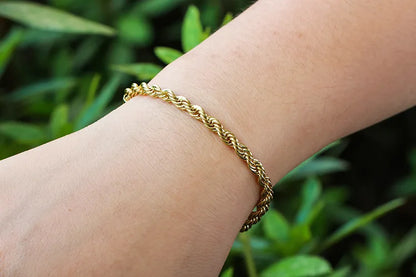 Fashion Geometric 18K Gold Plated Zircon Bracelets In Bulk