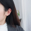 Nonpierced Ear Clip S925 Sterling Silver Ushape High Sense Electroplated Women's Earrings