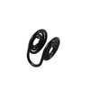 Nonpierced Ear Clip Stainless Steel Multilayer Electroplated Geometric Simple Unisex Earrings