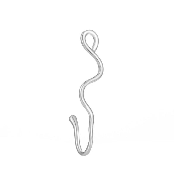Nonpierced Ushaped Nose Clip Copper Inlaid Zircon Geometric Style Electroplated Women's Accessory