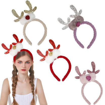 Nordic Style Antlers Plastic Glitter Paper