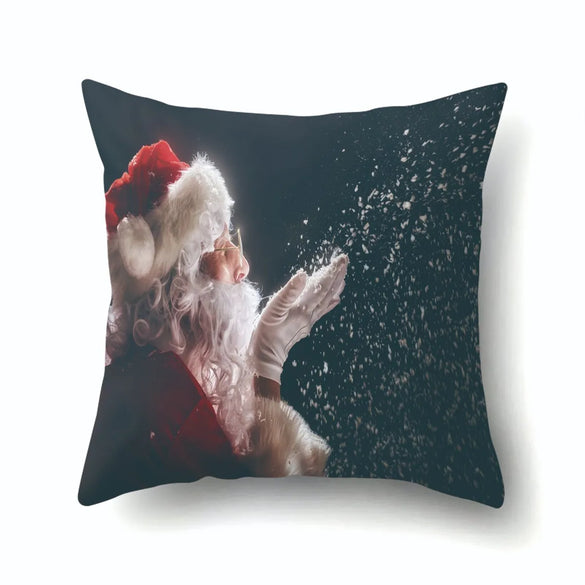 Nordic Style Cute Modern Style Animal Christmas Tree Snowman Polyester Pillow Cases Couch & Sofa Decor