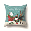 Nordic Style Cute Modern Style Animal Christmas Tree Snowman Polyester Pillow Cases Couch & Sofa Decor
