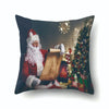 Nordic Style Cute Modern Style Animal Christmas Tree Snowman Polyester Pillow Cases Couch & Sofa Decor