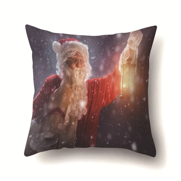 Nordic Style Cute Modern Style Animal Christmas Tree Snowman Polyester Pillow Cases Couch & Sofa Decor
